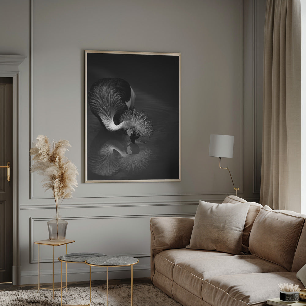 Wall art The reflection-canvas prints-DECOROLALA