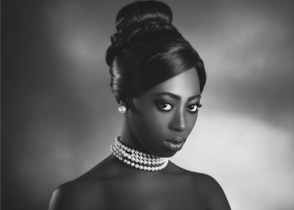 Wall art The white pearls-Canvas Print-DECOROLALA