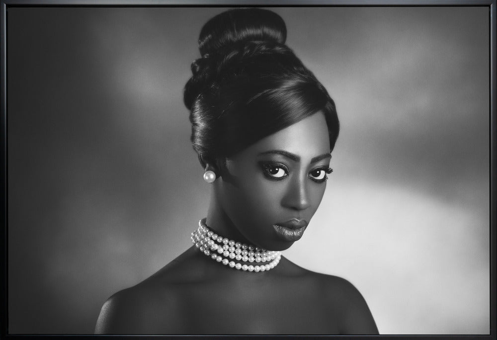 Wall art The white pearls-Canvas Print-DECOROLALA