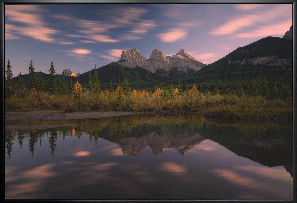 Wall art Three Sisters and A Little Brother-Canvas Print-DECOROLALA
