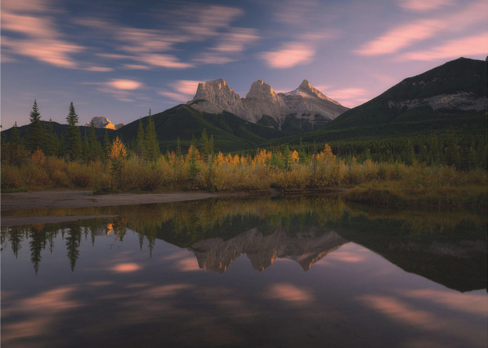 Wall art Three Sisters and A Little Brother-Canvas Print-DECOROLALA