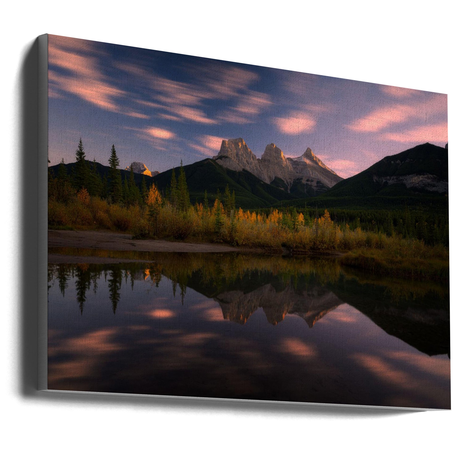 Wall art Three Sisters and A Little Brother-Canvas Print-DECOROLALA