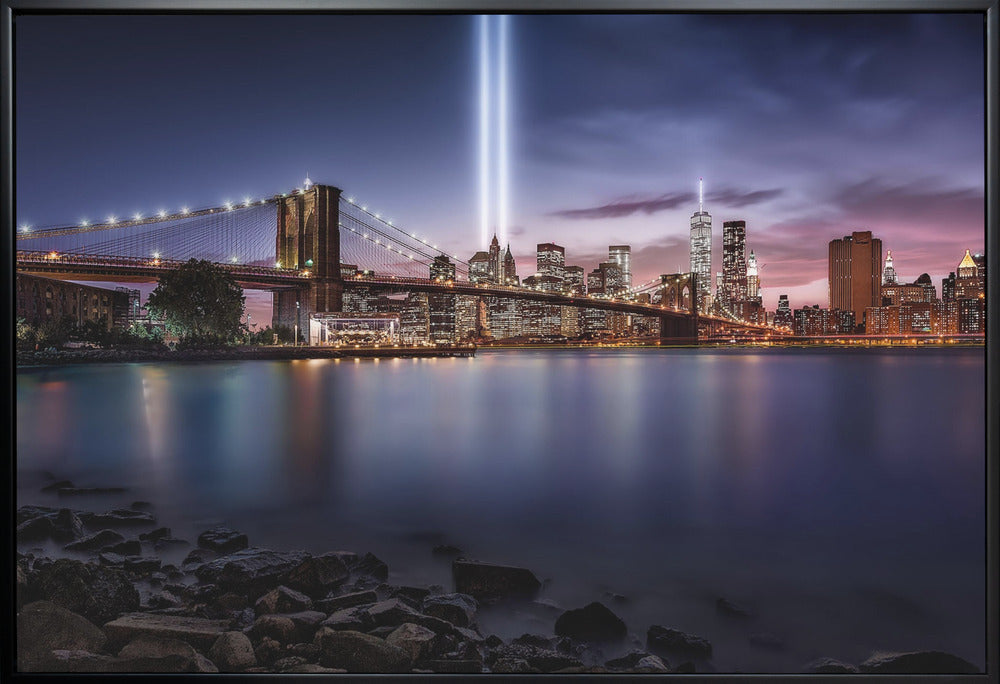 Wall art Unforgettable 9-11. New York-Canvas Print-DECOROLALA