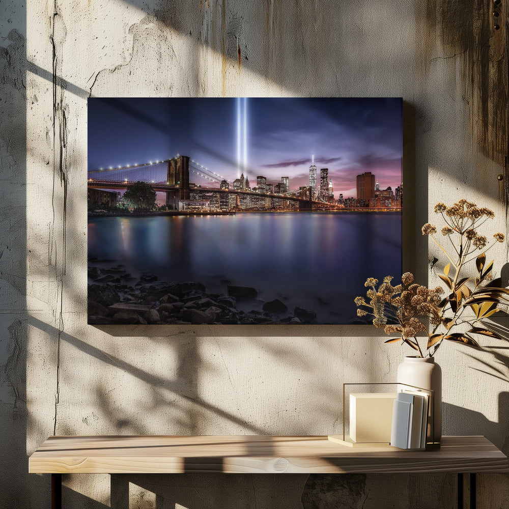 Wall art Unforgettable 9-11. New York-Canvas Print-DECOROLALA
