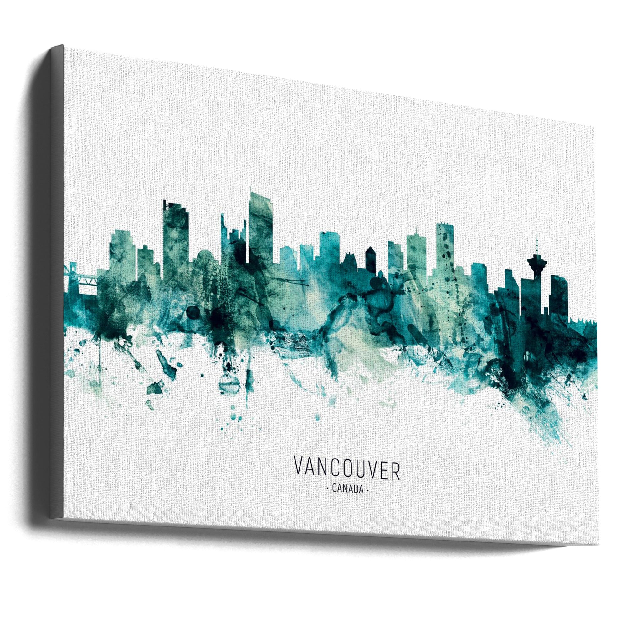 Wall art Vancouver Canada Skyline-Canvas Print-DECOROLALA