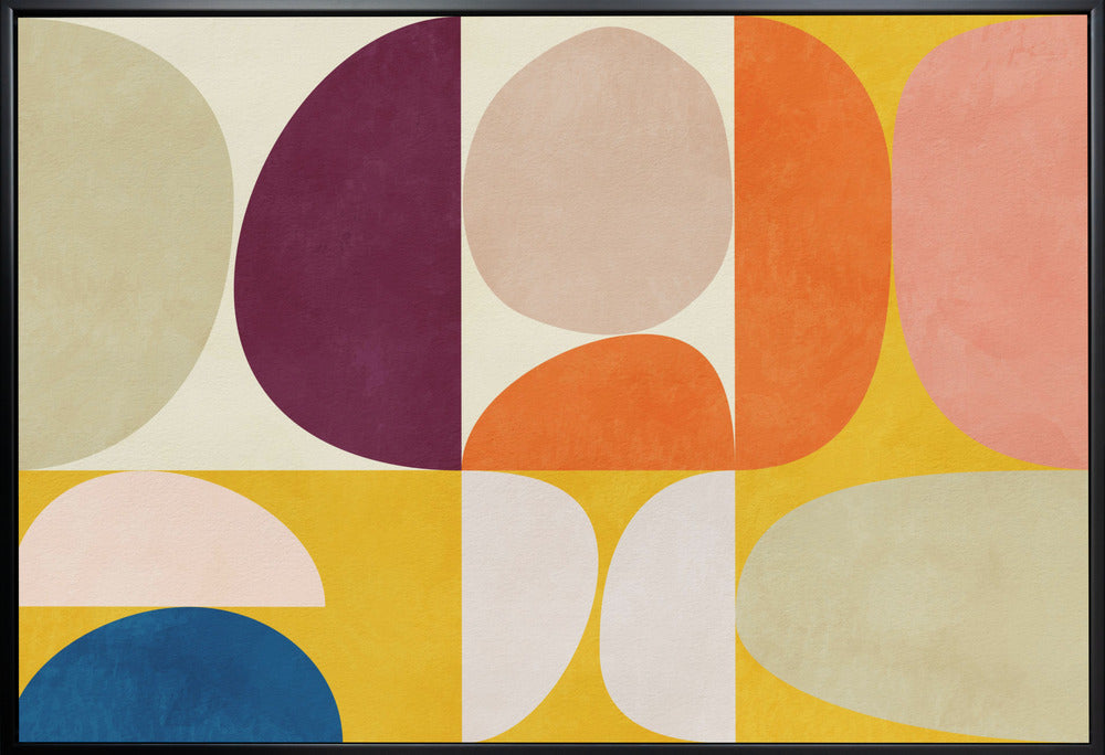 Wall art Vivid Bauhaus2-canvas-DECOROLALA