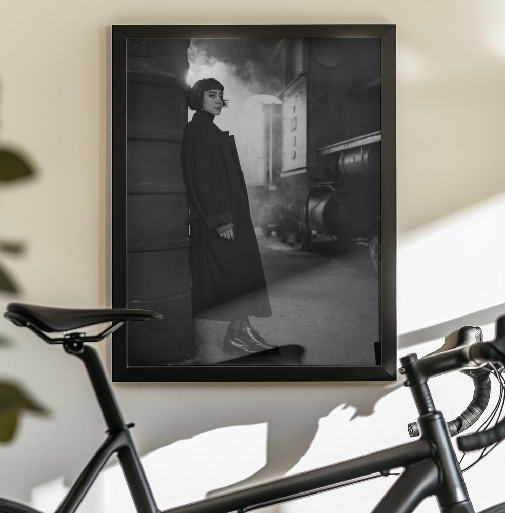 Wall art Waiting.....-canvas prints-DECOROLALA