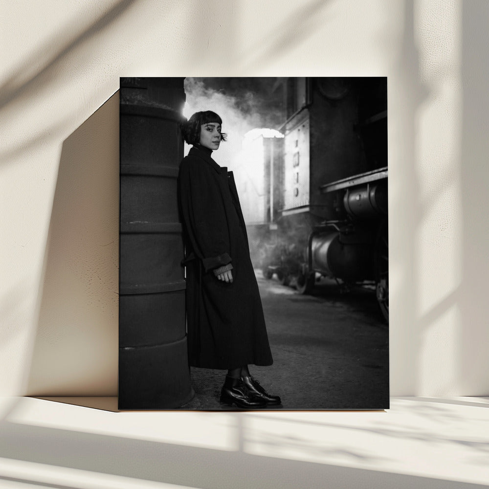 Wall art Waiting.....-canvas prints-DECOROLALA