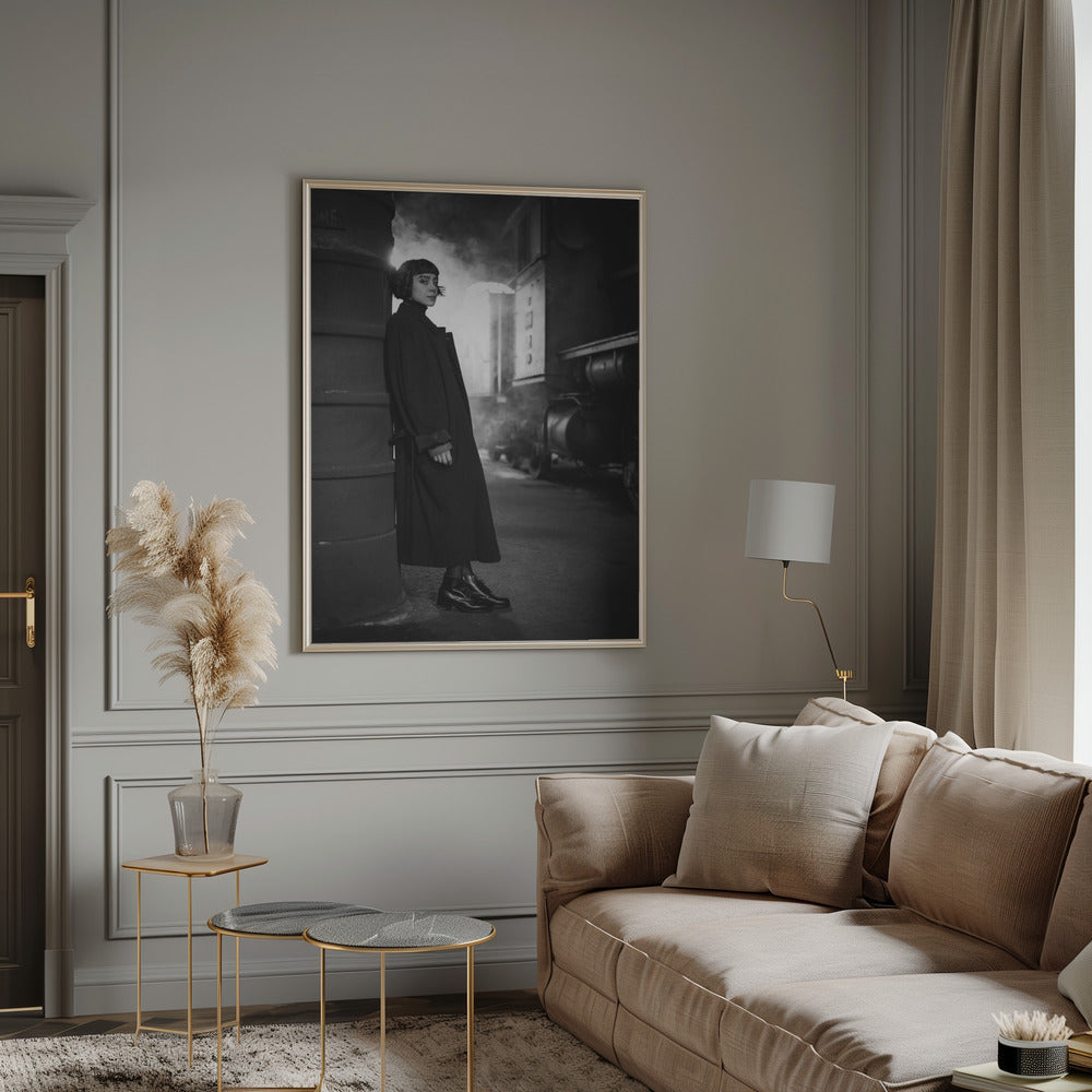 Wall art Waiting.....-canvas prints-DECOROLALA