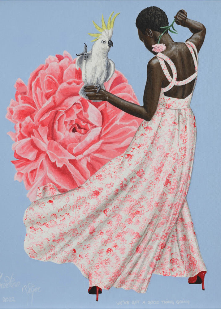 Wall art Weve Got a Good Thing Going-Canvas Print-DECOROLALA