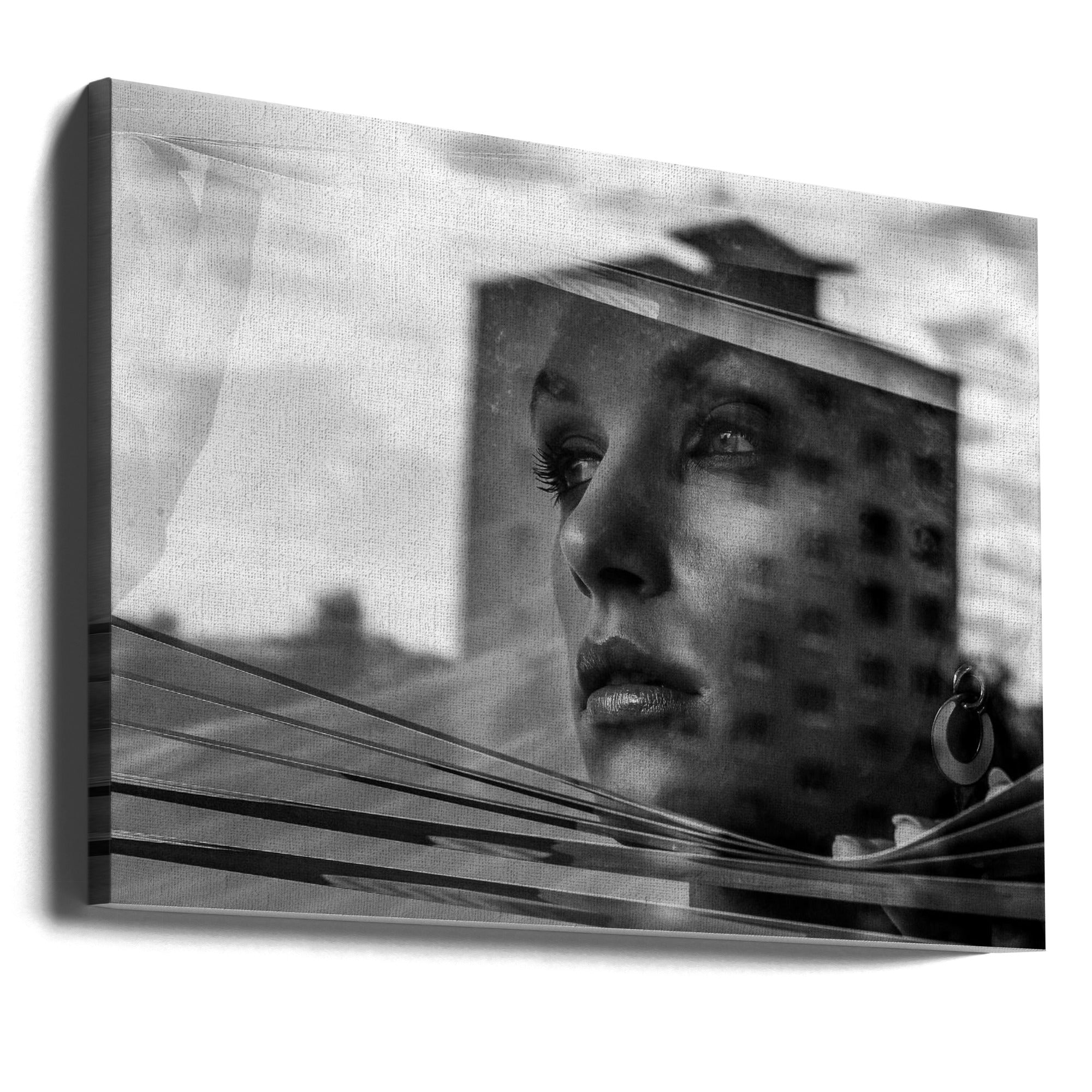 Wall art Window-Canvas Print-DECOROLALA
