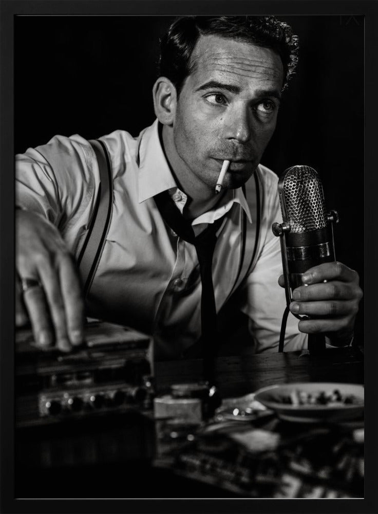 Wall art ....good night and good luck...-Canvas Print-DECOROLALA