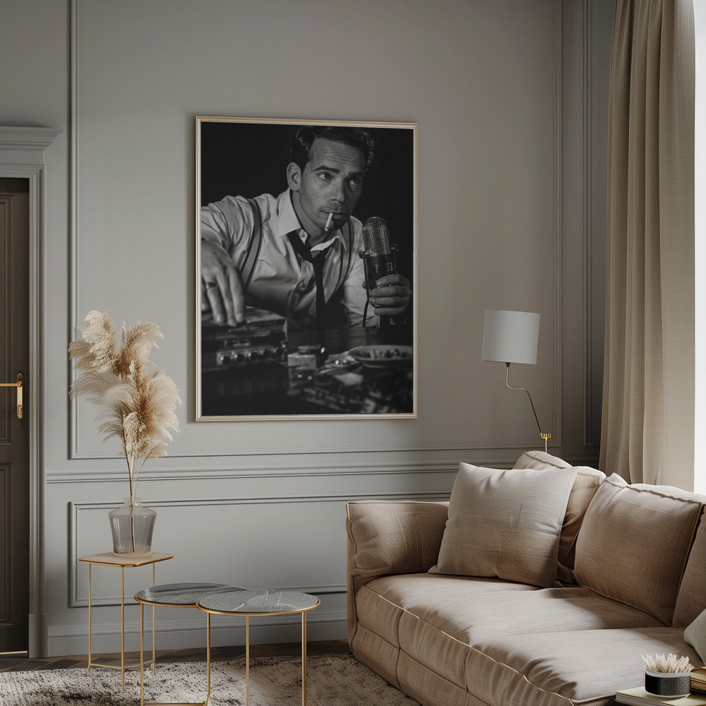 Wall art ....good night and good luck...-Canvas Print-DECOROLALA