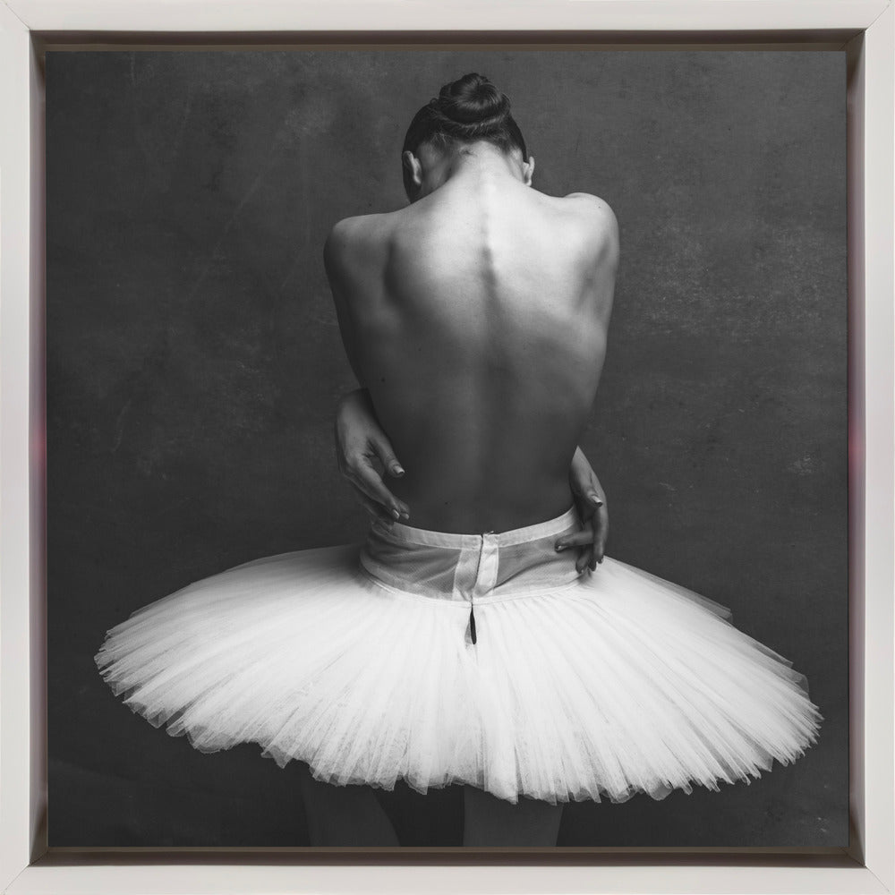 Wall art ballerina's back 2-Canvas Print-DECOROLALA