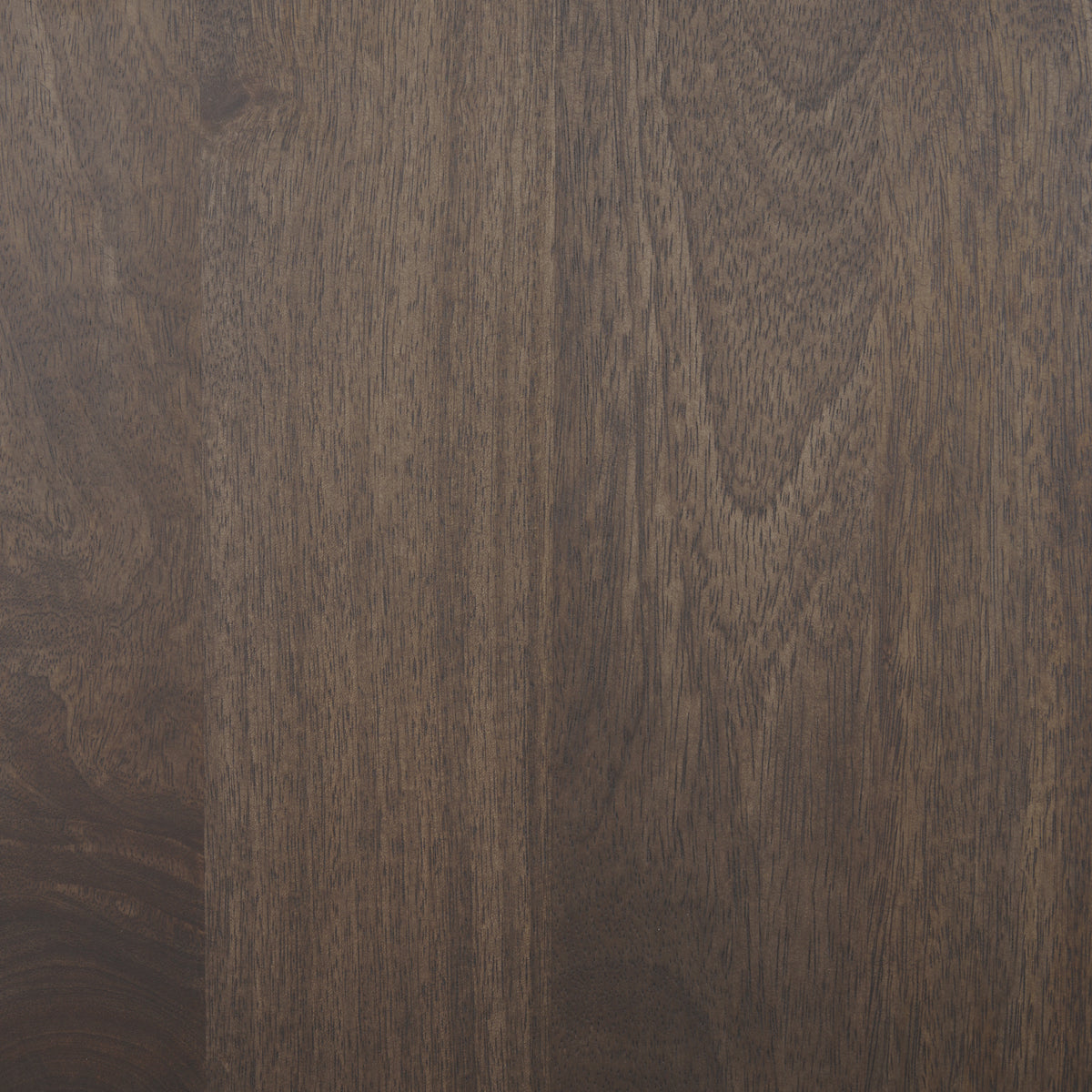 Wallen Solid Dark Brown Wood Curio Cabinet-Cabinets-DECOROLALA