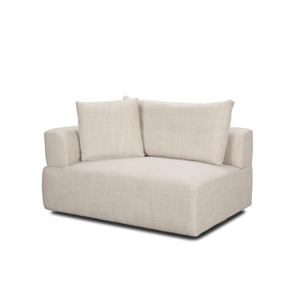 Warner 3-Piece Sectional Sofa - Oatmeal-Sofas & Sectionals-DECOROLALA