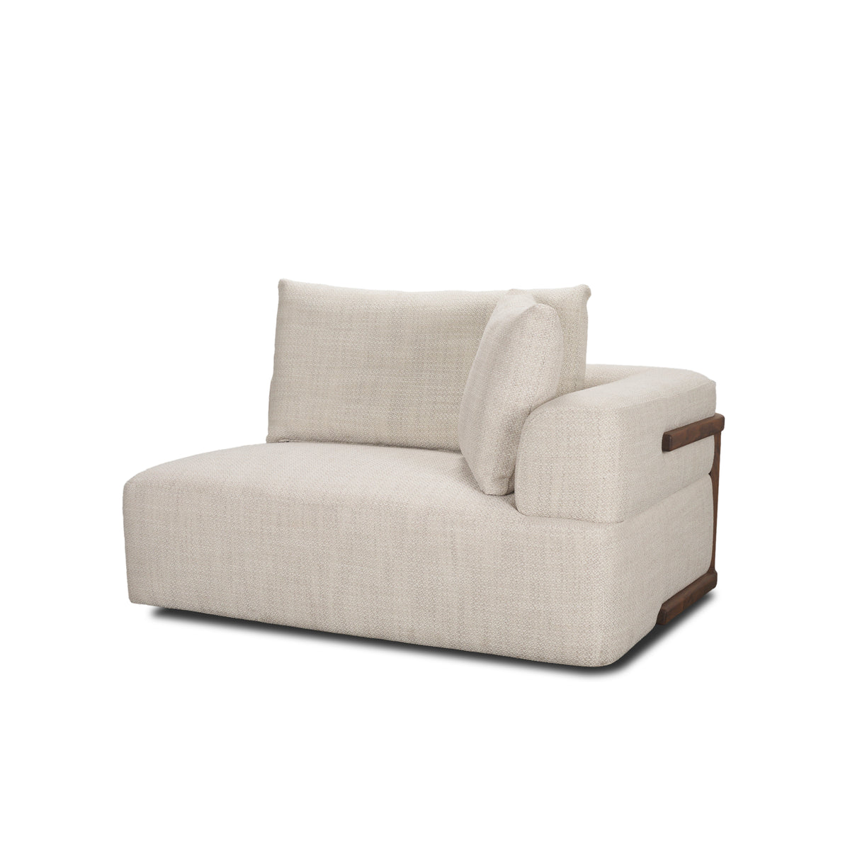 Warner 3-Piece Sectional Sofa - Oatmeal-Sofas & Sectionals-DECOROLALA