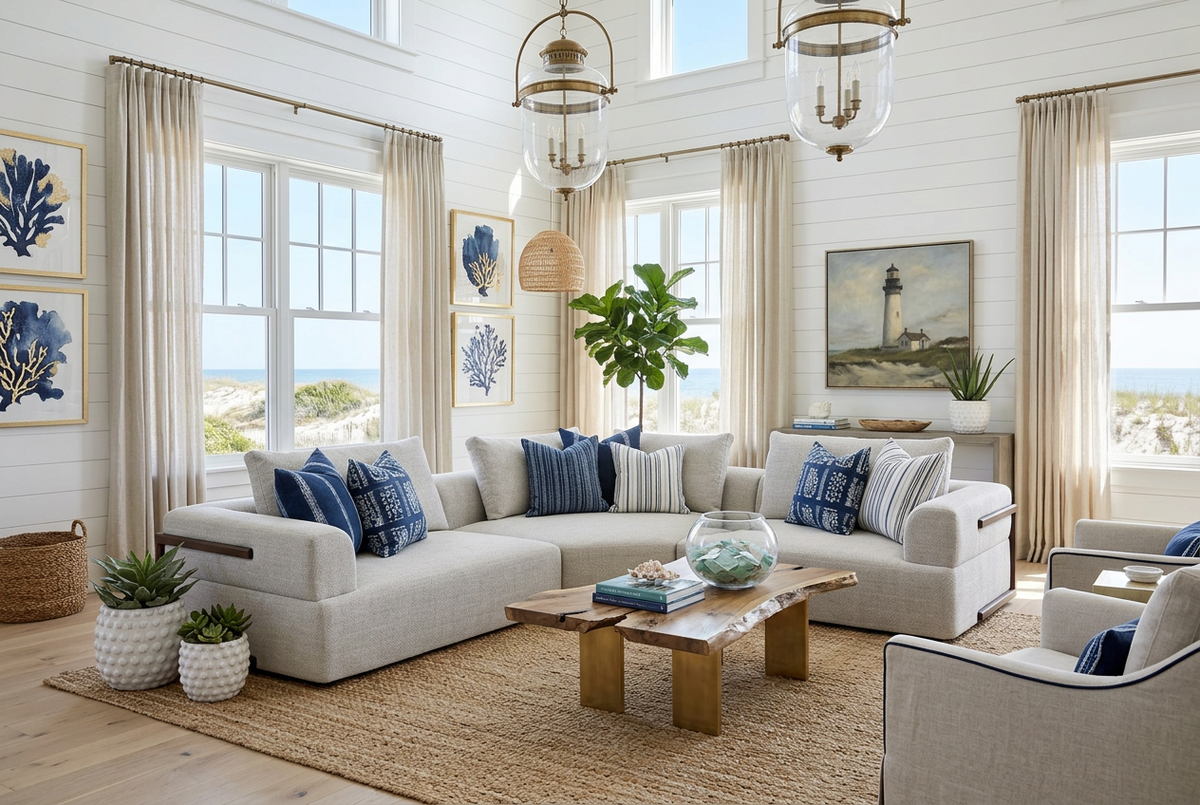 Warner 3-Piece Sectional Sofa - Oatmeal-Sofas & Sectionals-DECOROLALA