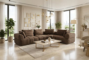Warner NEW 3 Piece Sofa Set w/Corner Piece-Sofa & Sectionals-DECOROLALA