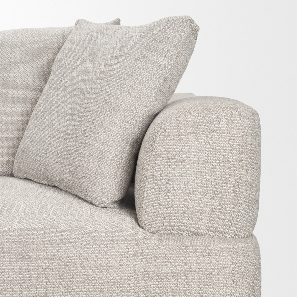 Warner Oatmeal 3 Piece Sofa Set w/Corner Piece-Sofa & Sectionals-DECOROLALA