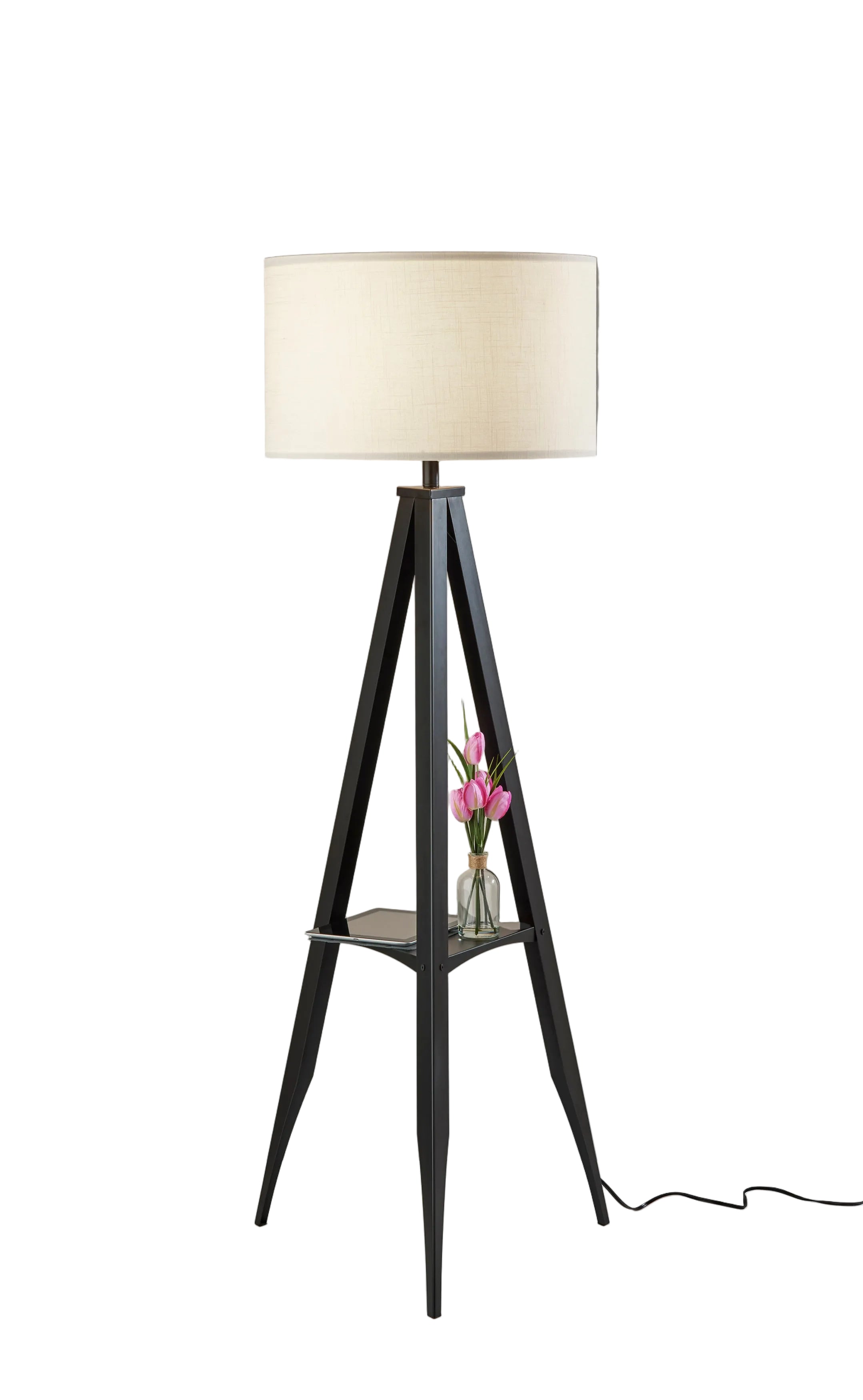 Warren Shelf Floor Lamp-Lighting-DECOROLALA