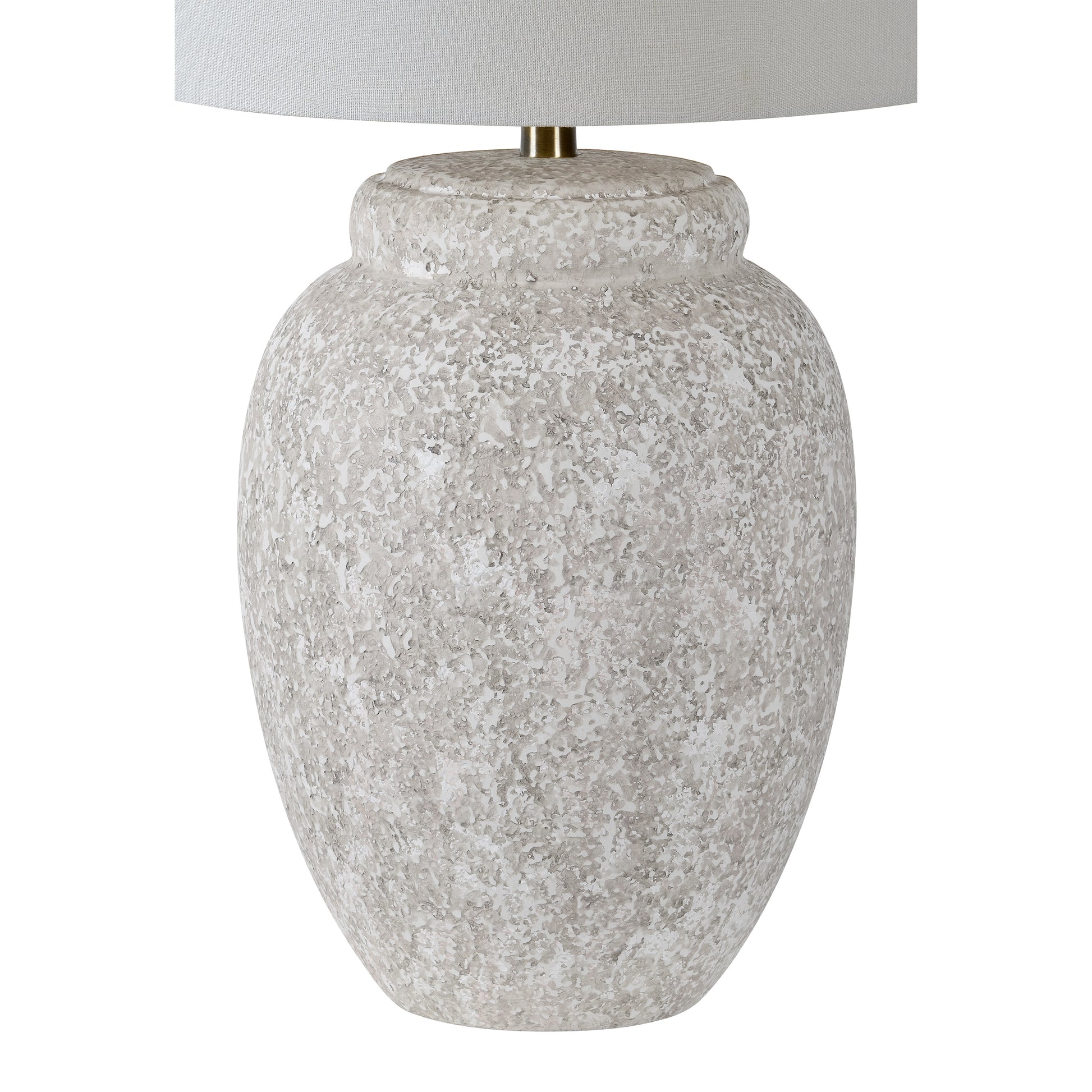 Wassily 28.25" Ceramic Table Lamp, Cream-Table Lamp-DECOROLALA