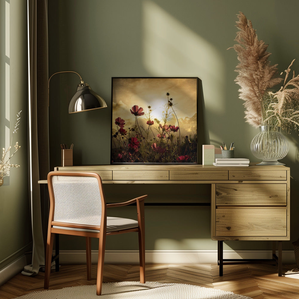 Watching the Sun by Christian Marcel Wall Art-canvas-DECOROLALA
