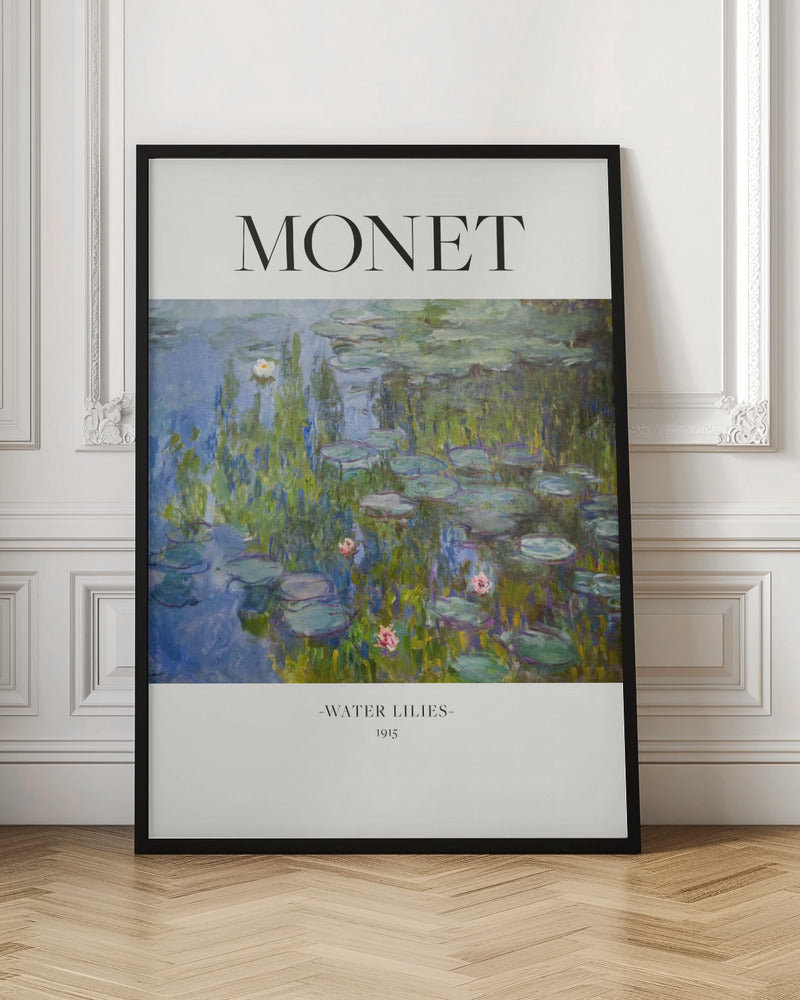 Water Lilies 1915 by Claude Monet Wall Art-Canvas Print-DECOROLALA