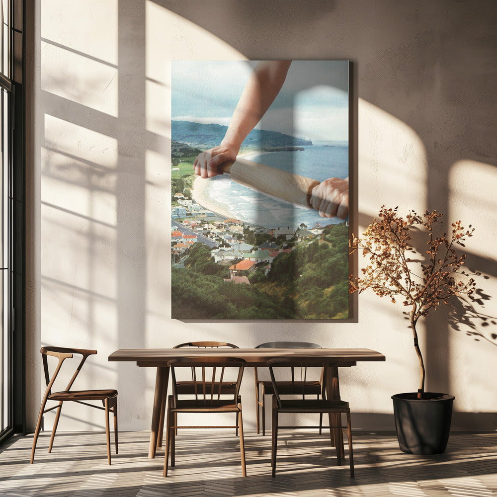 Waves Roller Wall Art by Vertigo Artography-canvas-DECOROLALA