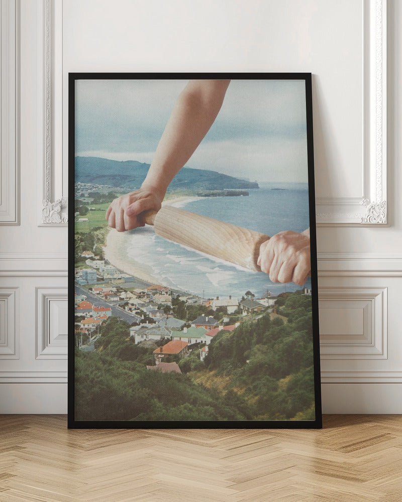 Waves Roller Wall Art by Vertigo Artography-canvas-DECOROLALA