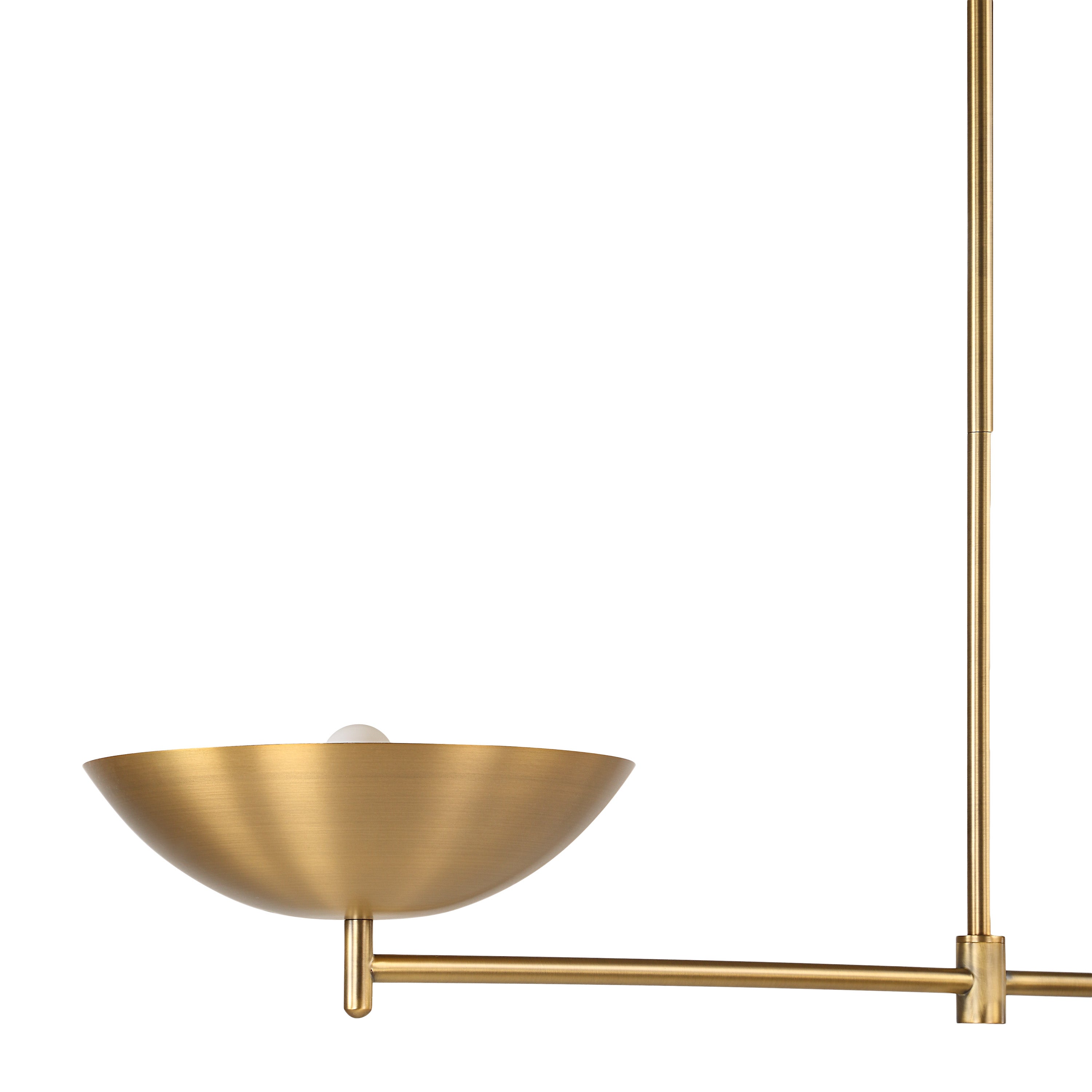 Waxlow 64.5" Height Ceiling Fixture, Plated Dark Antique Brushed Brass-Ceiling Fixture-DECOROLALA