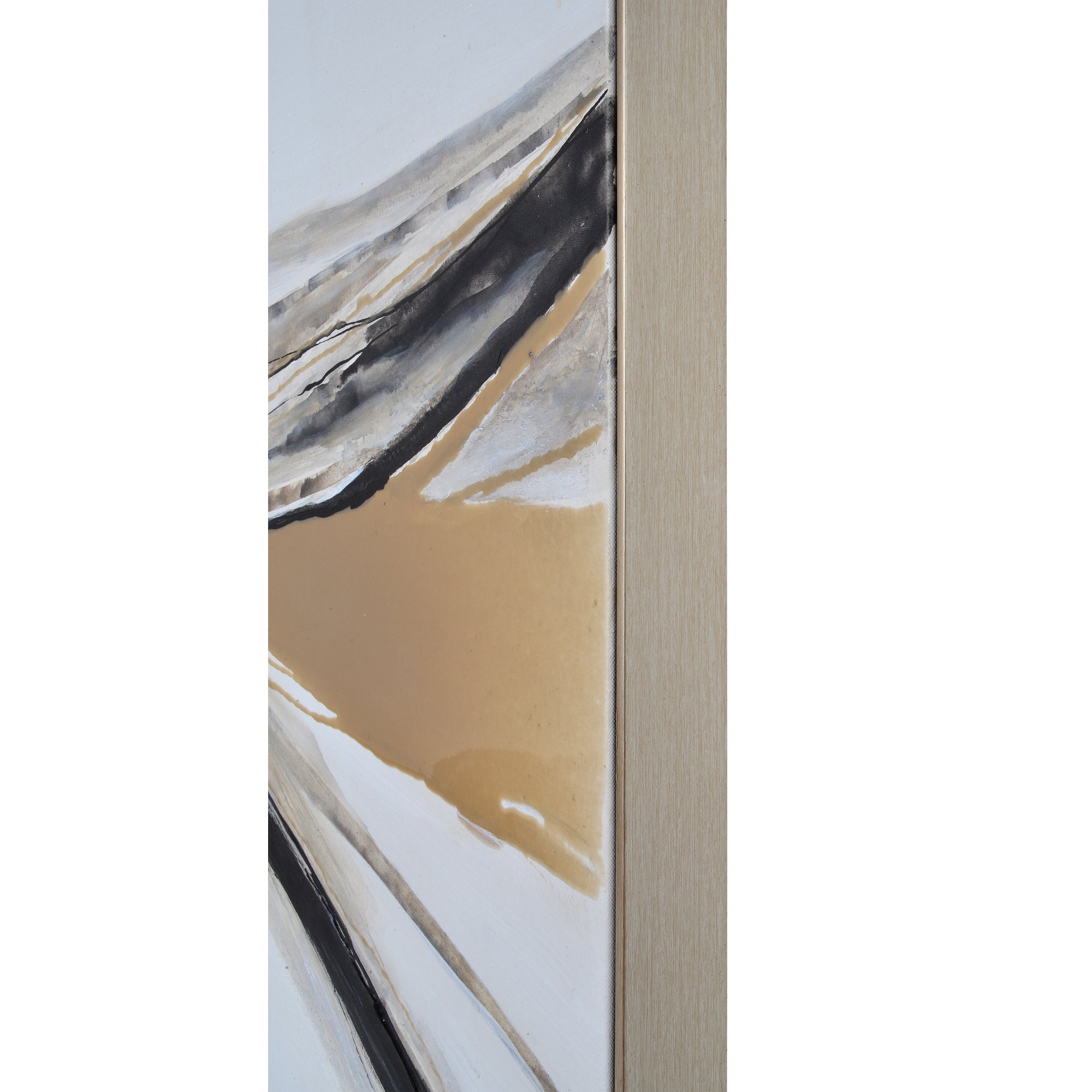 Webber 36" Wide Canvas Art, Black-Canvas Art-DECOROLALA