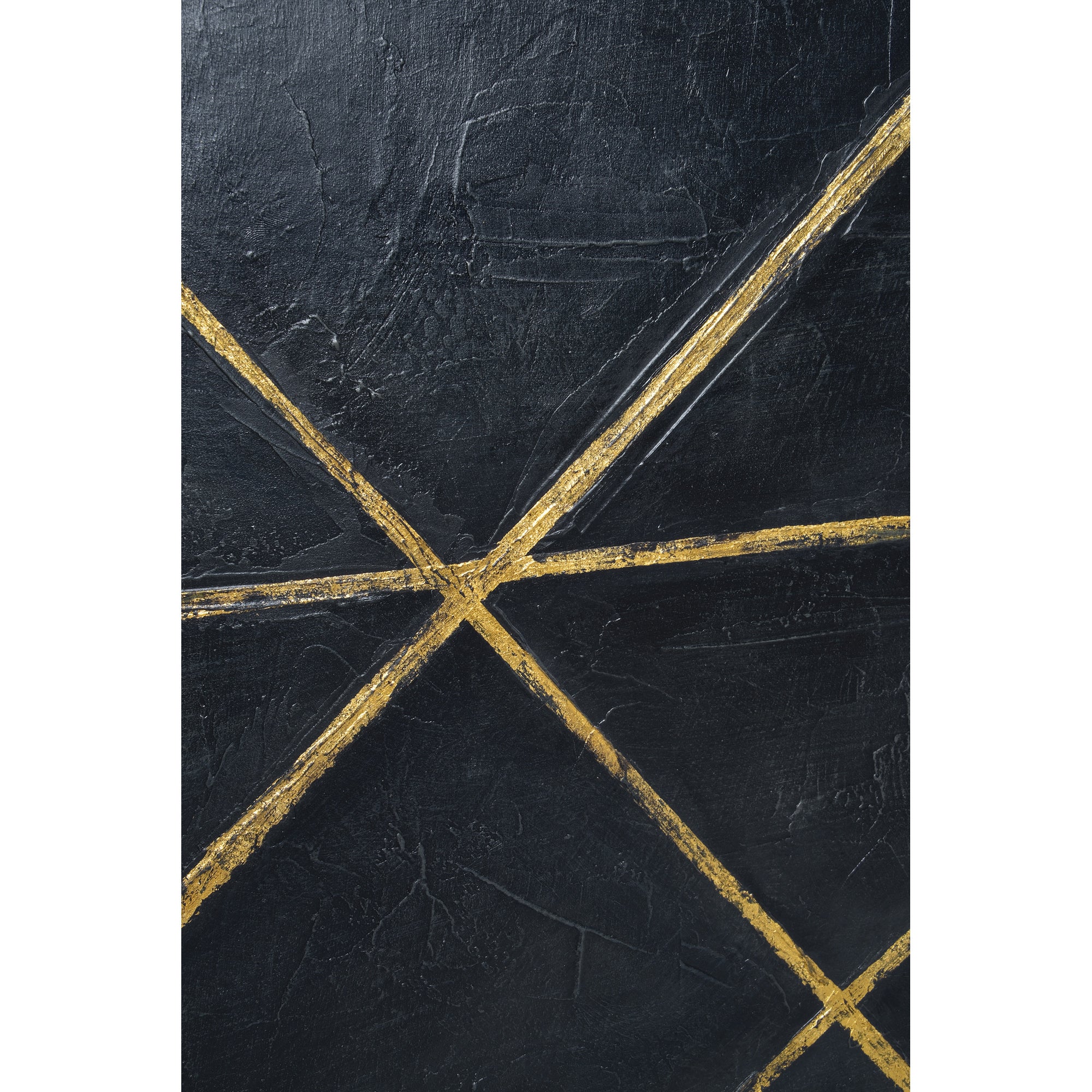 Webber 36" Wide Canvas Art, Black-Canvas Art-DECOROLALA