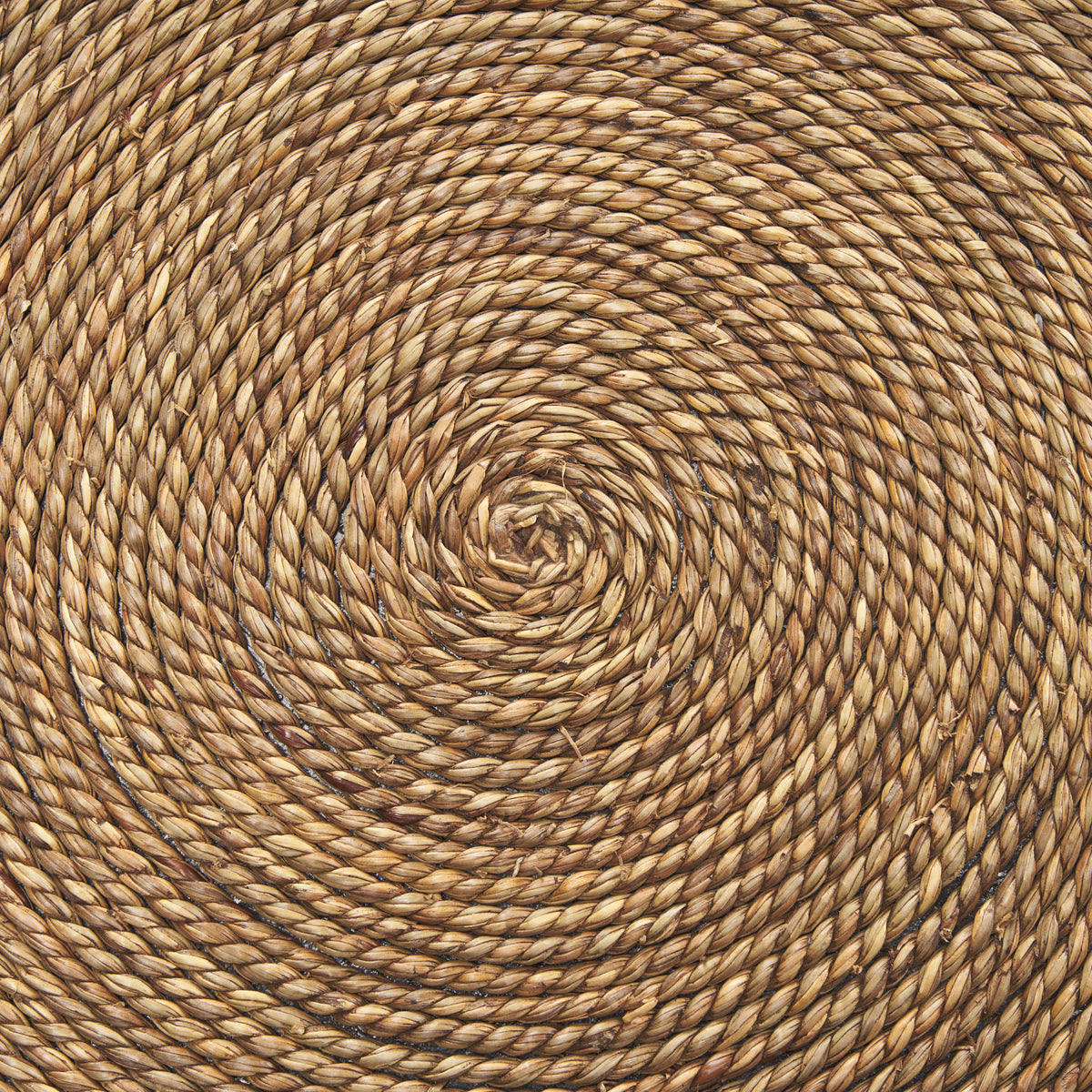 Wenopa Matte Black Wood w/ Natural Jute Accent Tables-Accent Tables-DECOROLALA