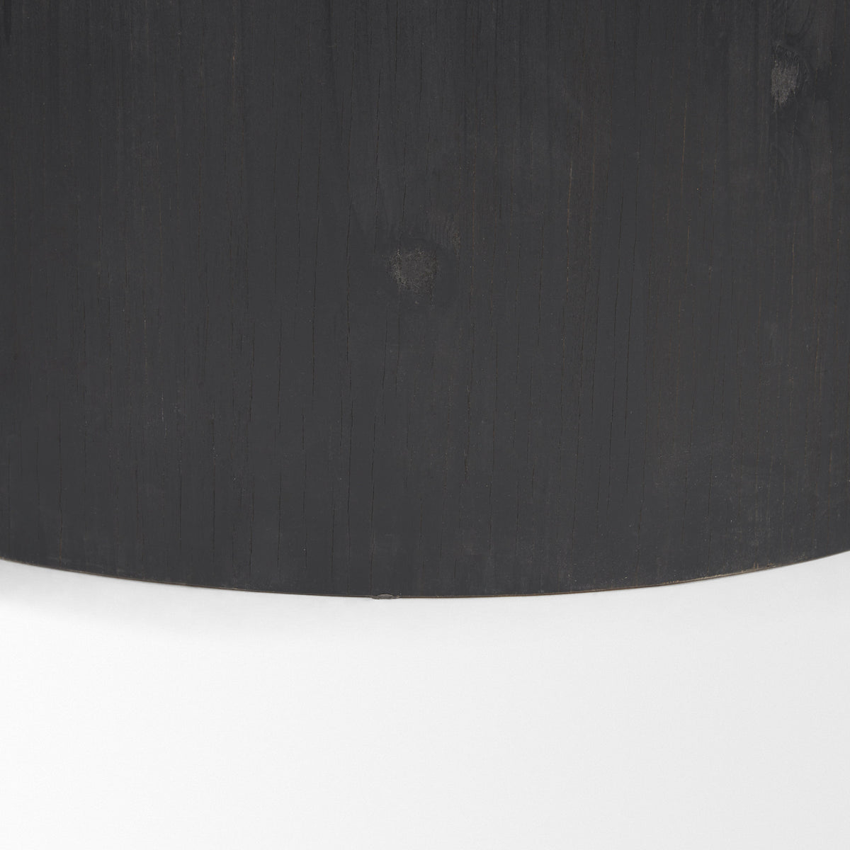 Wenopa Matte Black Wood w/ Natural Jute Accent Tables-Accent Tables-DECOROLALA