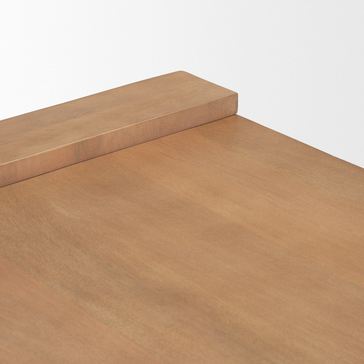 Wesson Dark Brown Wooden Rectangular Coffee Table-Coffee Tables-DECOROLALA