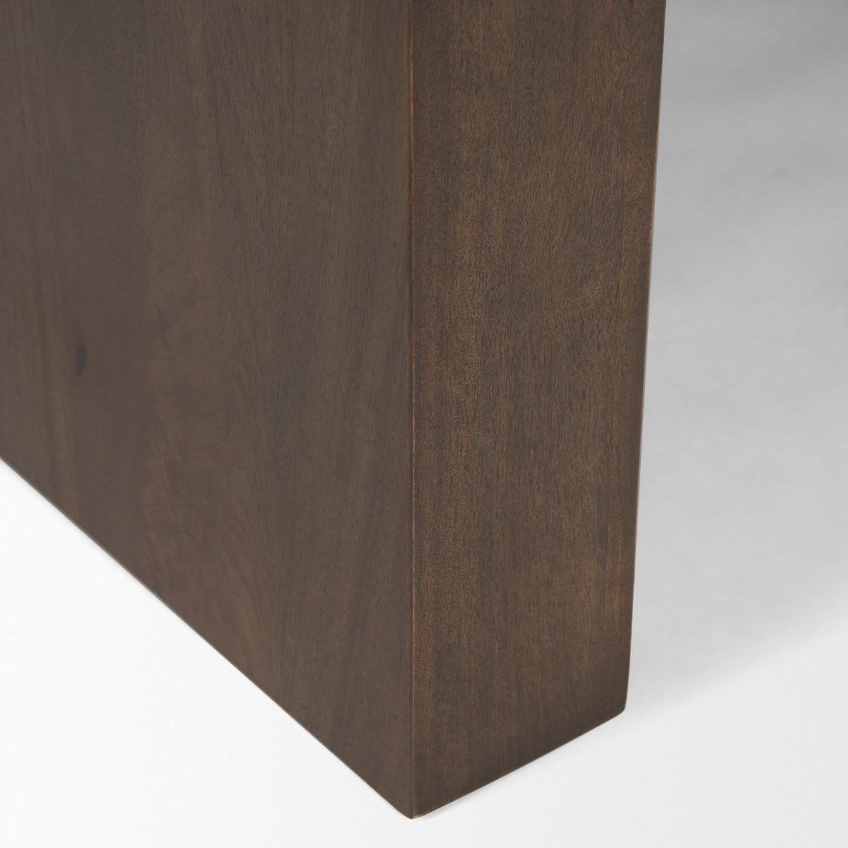 Wesson Dark Brown Wooden Rectangular Coffee Table-Coffee Tables-DECOROLALA