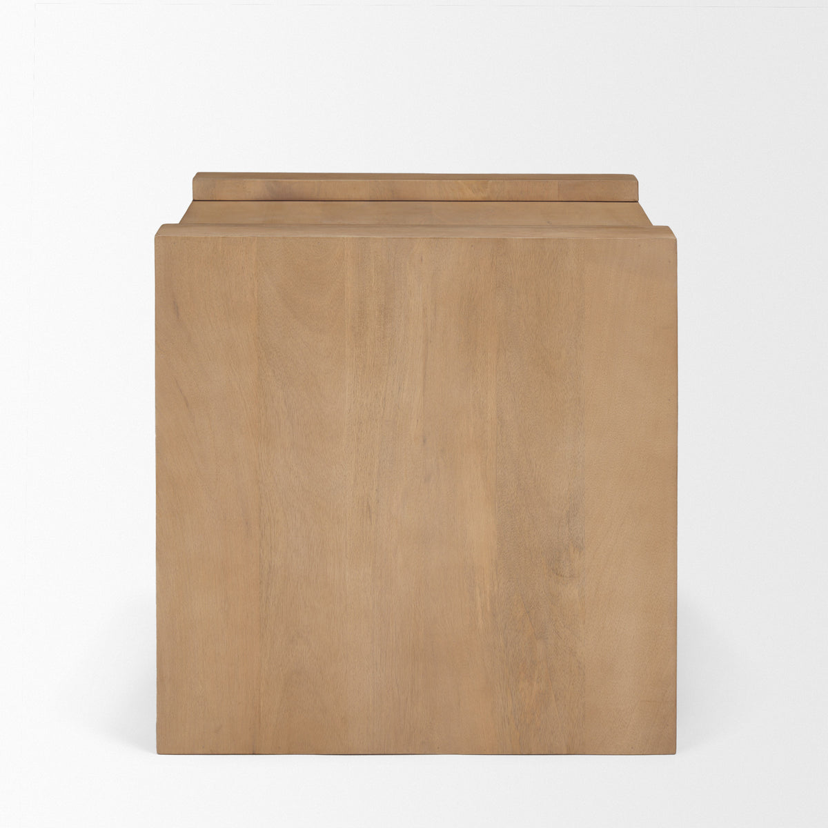 Wesson Light Brown Wood Accent Table-Accent Tables-DECOROLALA