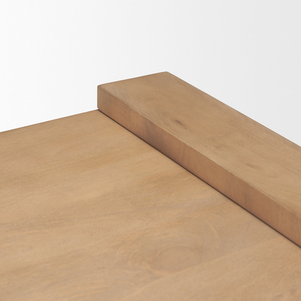 Wesson Light Brown Wood Accent Table-Accent Tables-DECOROLALA