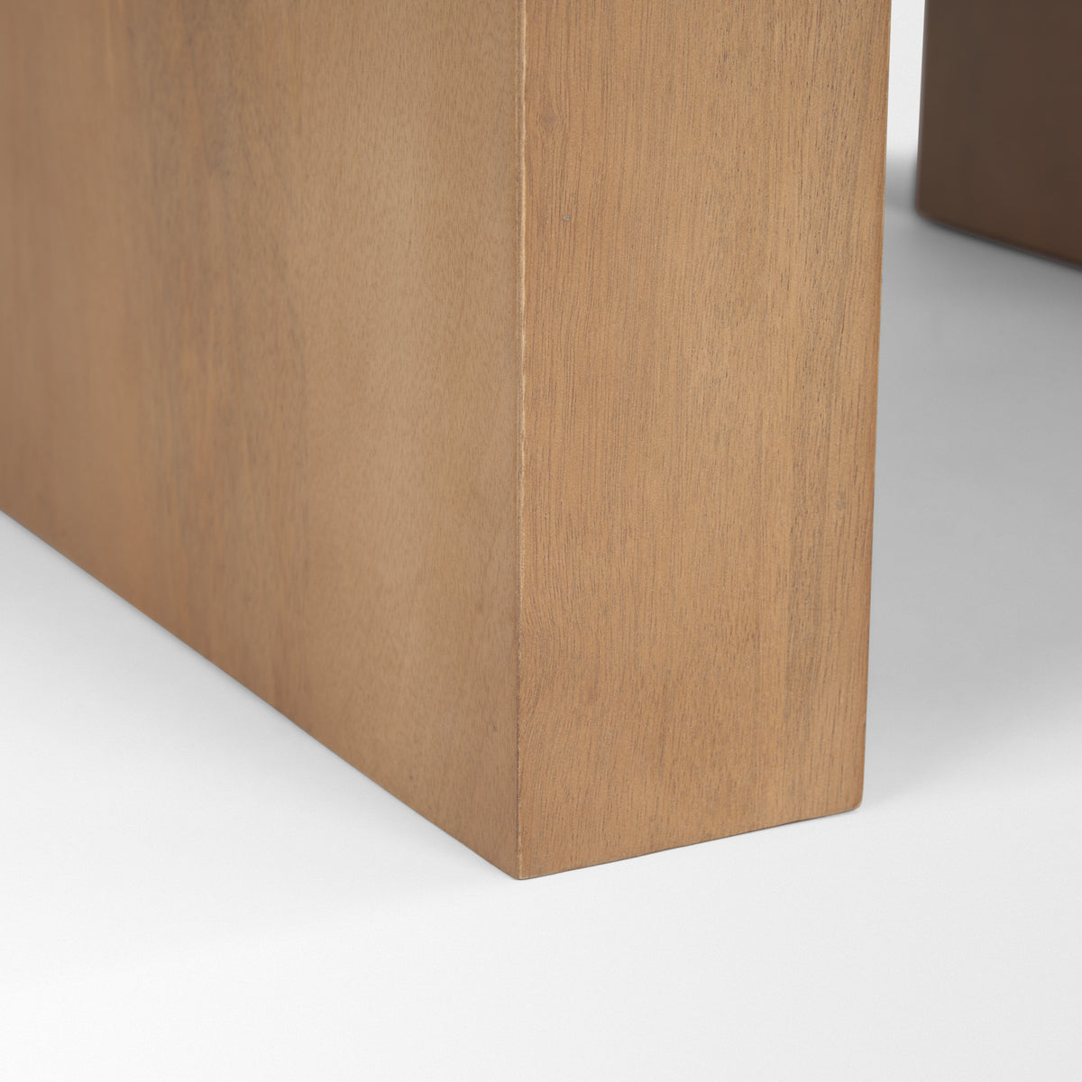 Wesson Light Brown Wood Accent Table-Accent Tables-DECOROLALA