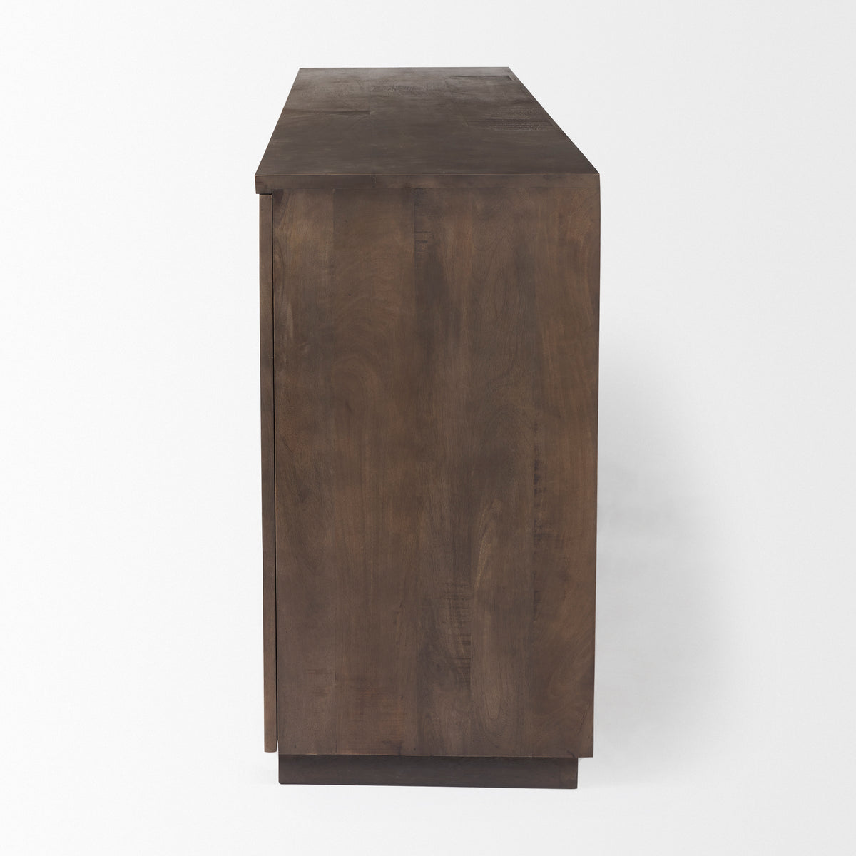 West 82.0L x 18.0W x 34.0H Wooden Angular Sideboard-Sideboards & Buffets-DECOROLALA