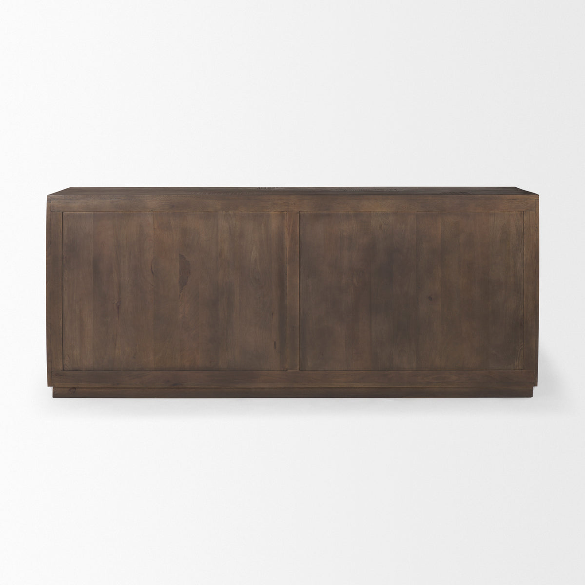 West 82.0L x 18.0W x 34.0H Wooden Angular Sideboard-Sideboards & Buffets-DECOROLALA