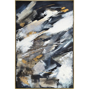 Westmount 40" Wide Canvas Art, Gold-Canvas Prints-DECOROLALA