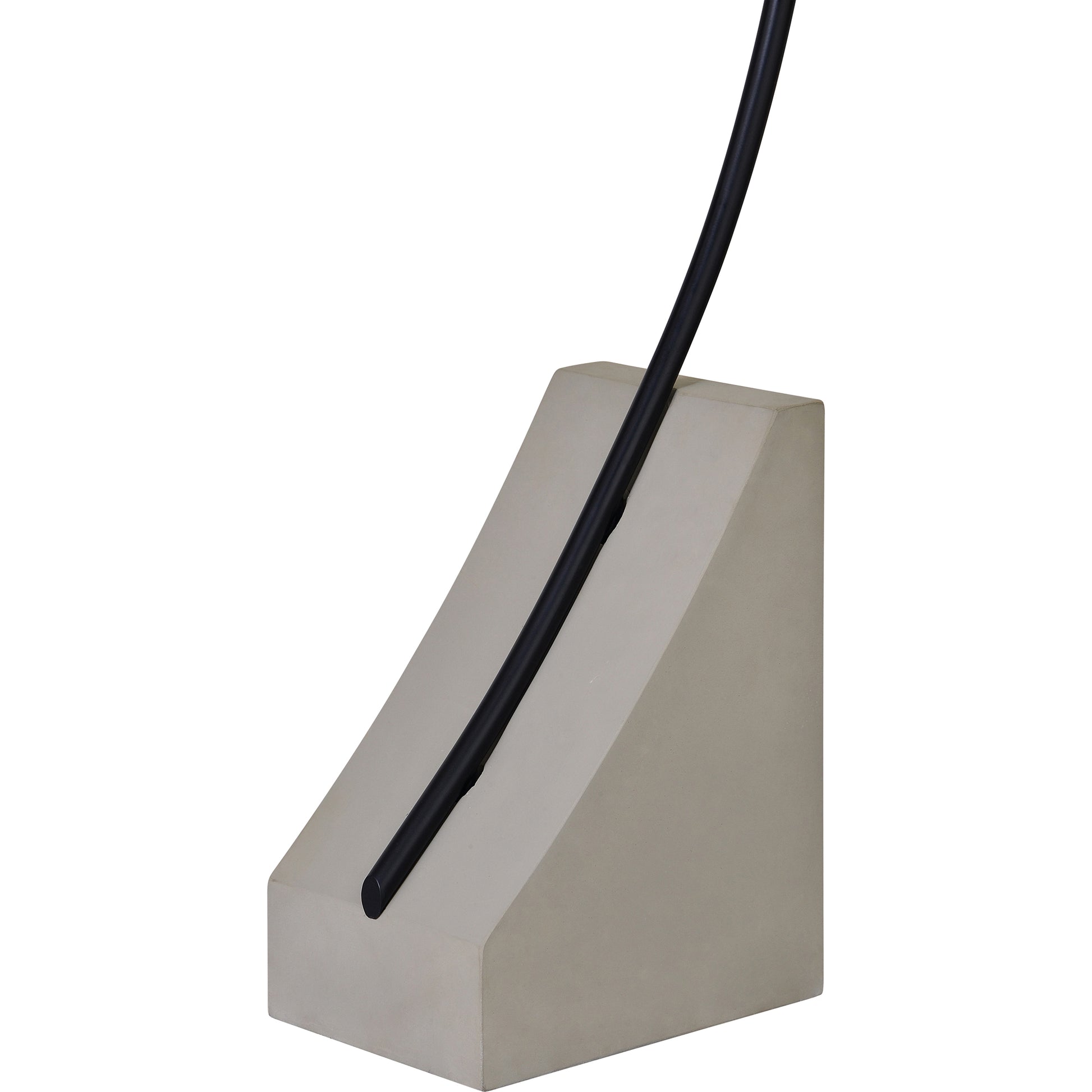 Weymouth 75.5" Length Floor Lamp, Matte Black-Floor Lamp-DECOROLALA