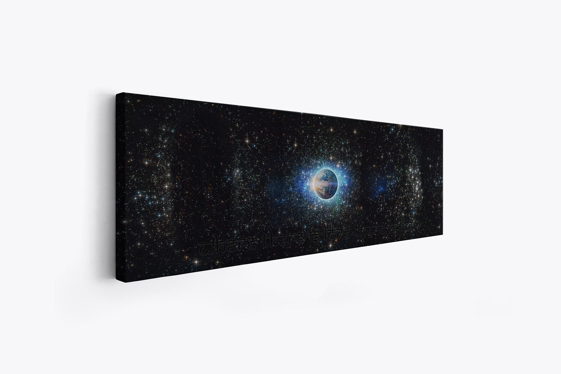 Where There Is Love There Is Life Canvas Print-Wall Art-DECOROLALA