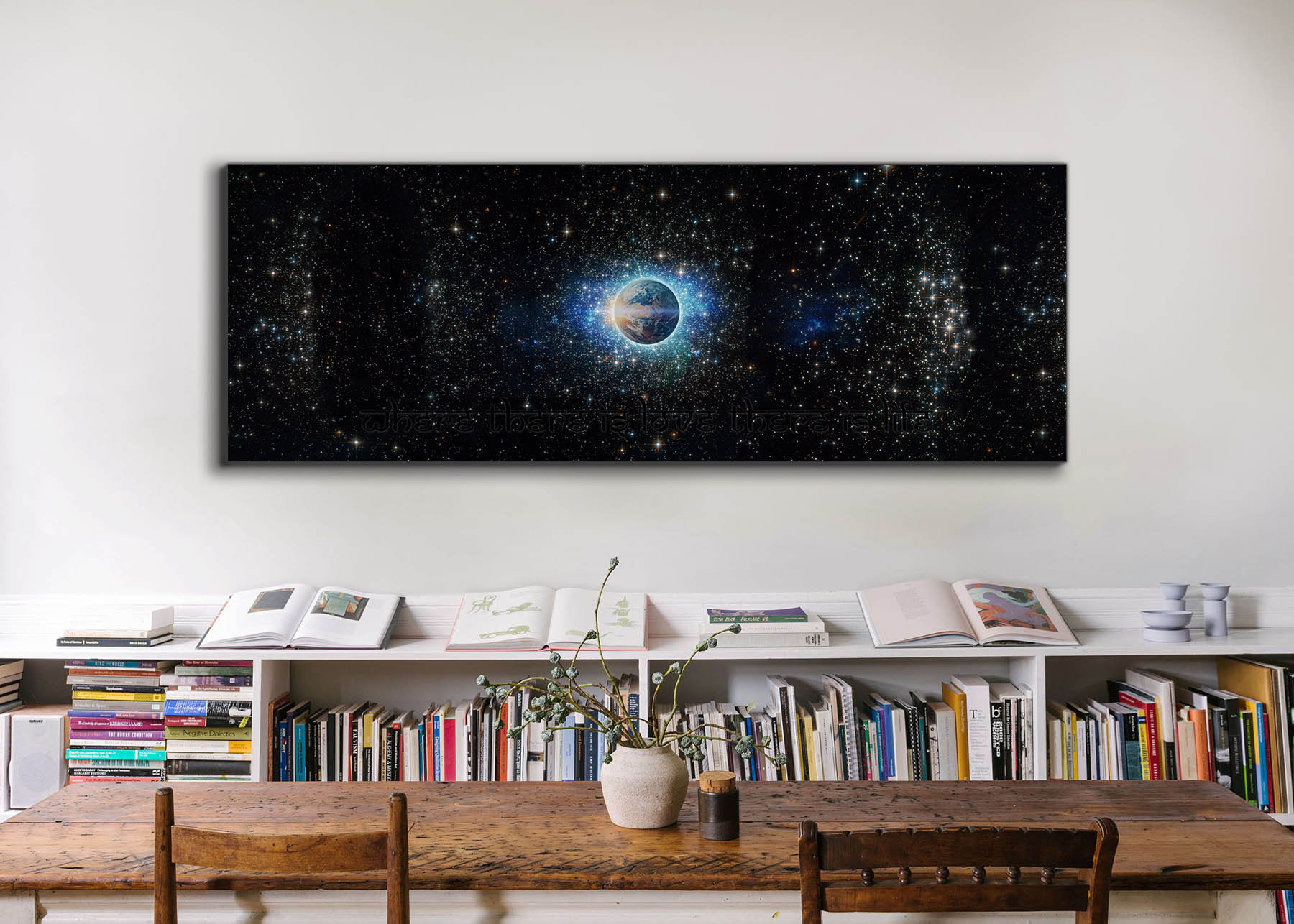 Where There Is Love There Is Life Canvas Print-Wall Art-DECOROLALA
