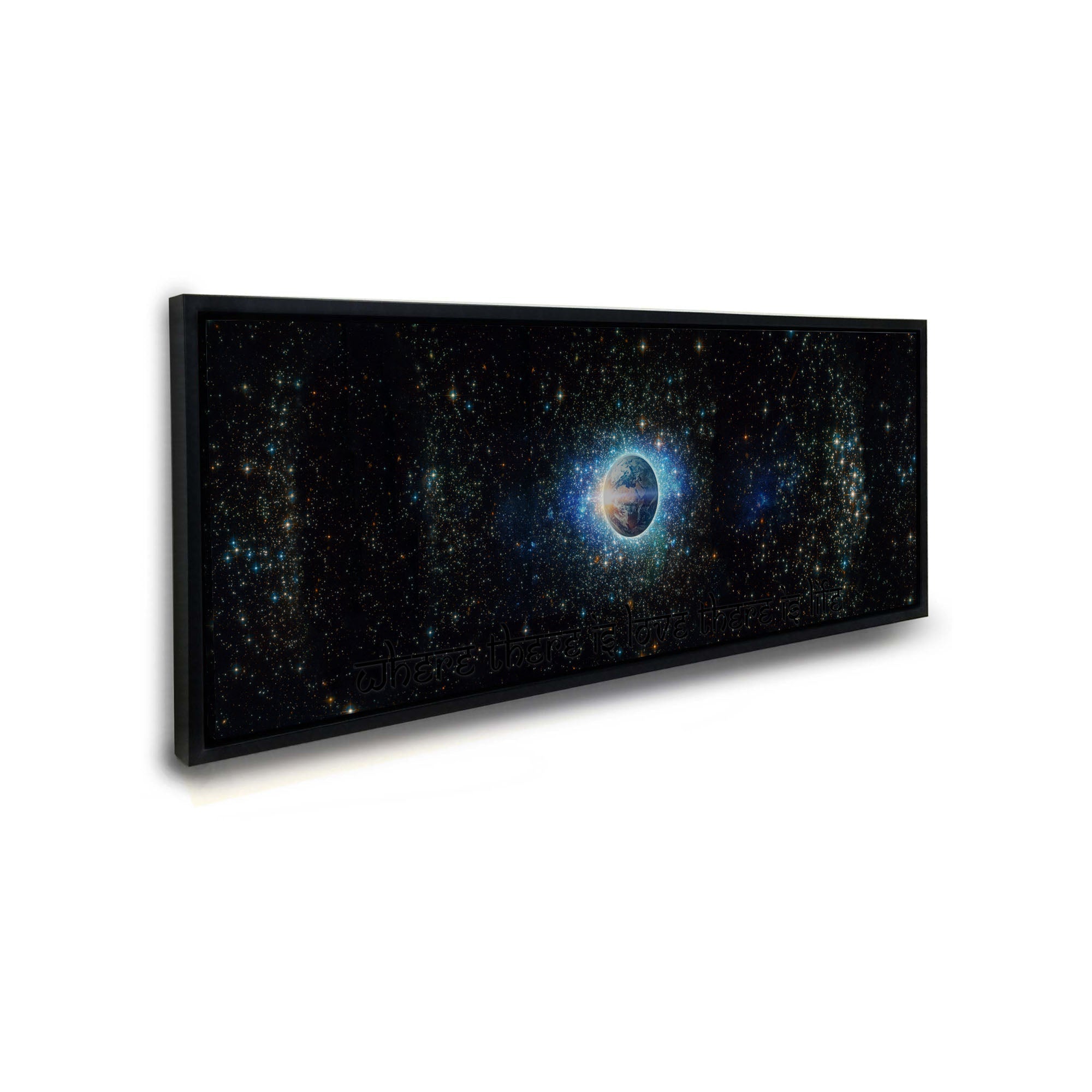 Where There Is Love There Is Life Canvas Print-Wall Art-DECOROLALA