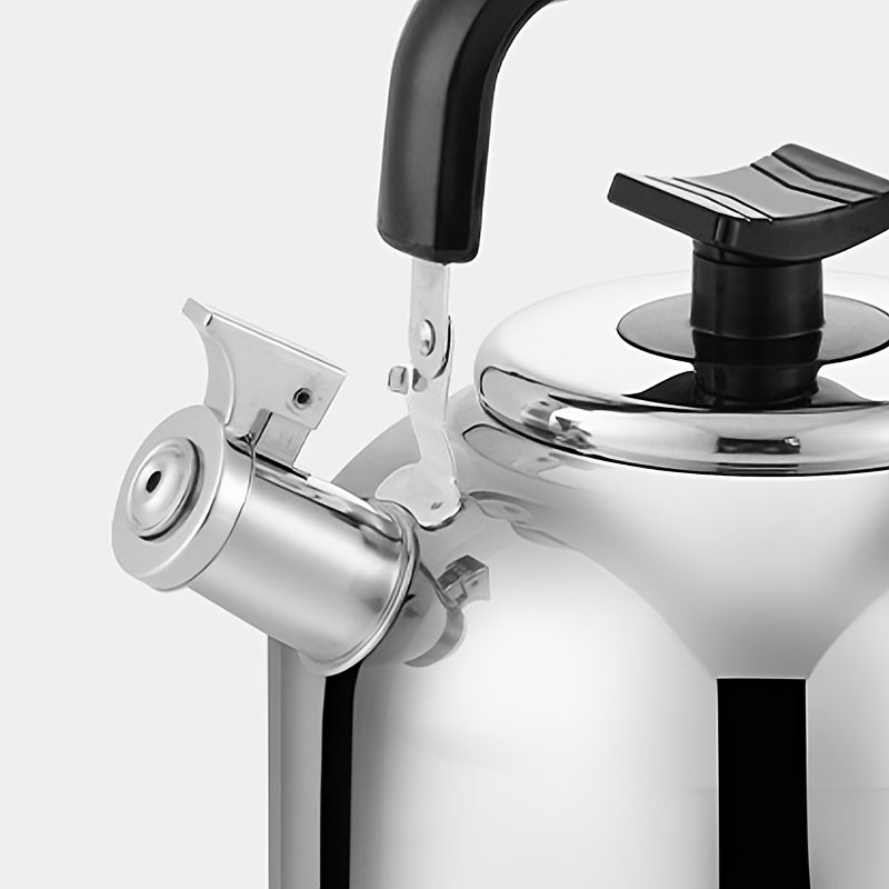 Whistling Kettle Stainless Steel Stove Safe-Stovetop Kettl-DECOROLALA