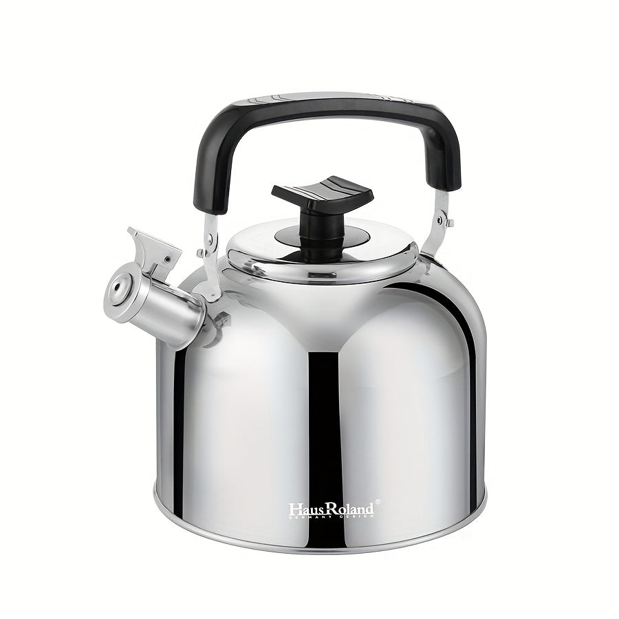 Whistling Kettle Stainless Steel Stove Safe-Stovetop Kettl-DECOROLALA