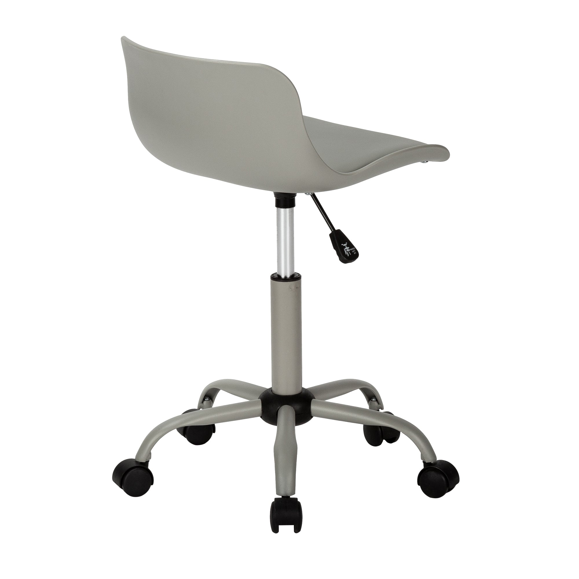 White Juvenile Office Chair - Low-Back Ergonomic-Computer Desk-DECOROLALA